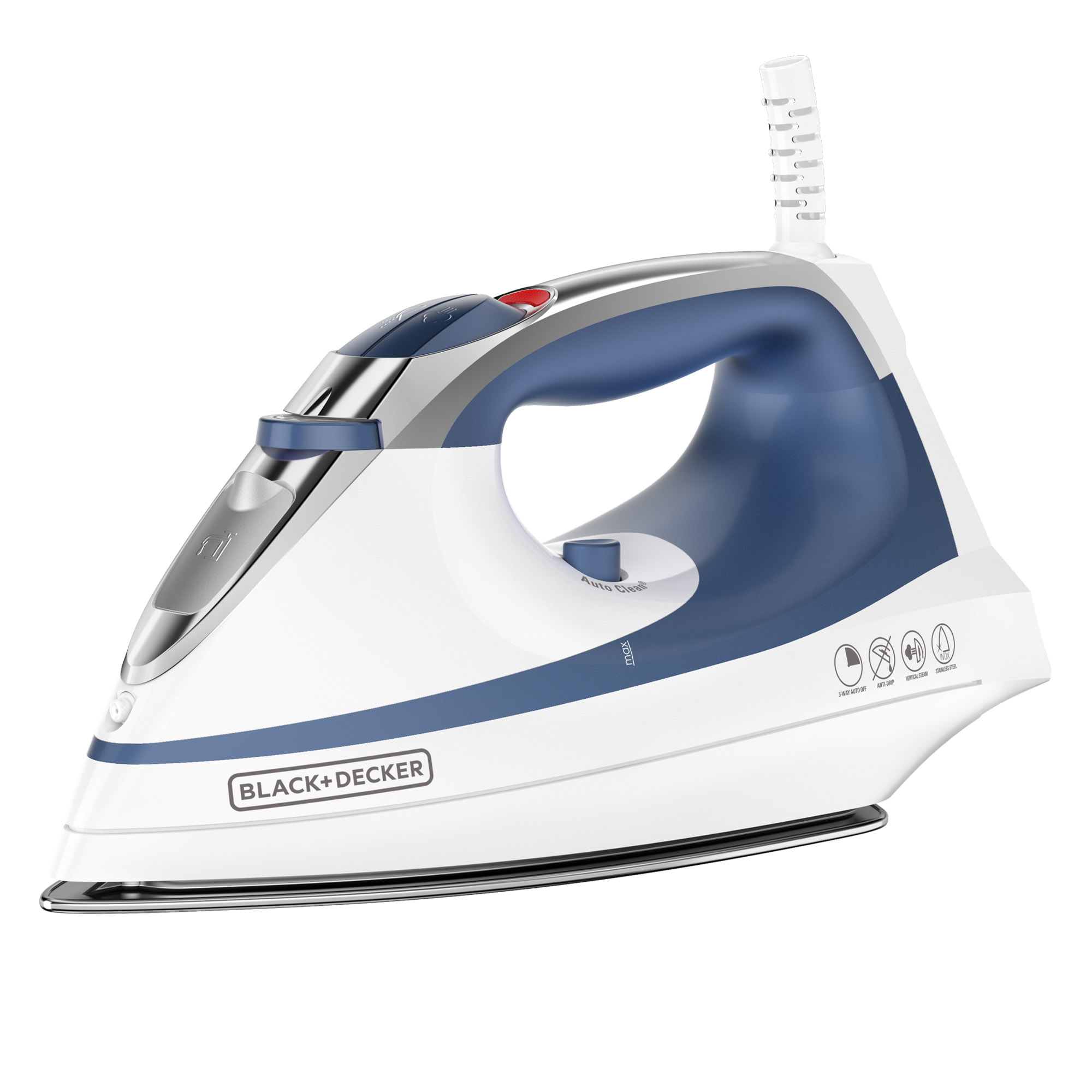 Irons Steamers Garment Care Easy Steam Compact Iron Black